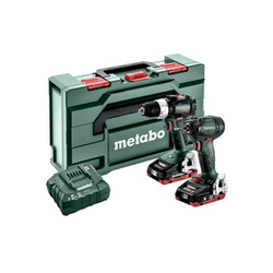 Paket strojev Metabo Combo 2.1.11 18 V BL 2X4AH LiHD v metaBOX