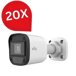 Pakiet 20 sztuk Kamera monitorująca AnalogHD, 2MP, obiektyw 2.8mm, IR20m, IP67 UNV UAC-B112-F28
