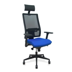 P&amp;C Office Chair with Headrest Horna B3DR65C Blue