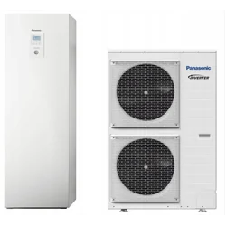 PANASONIC AQUAREA Bomba de calor split 12 kW KIT-AXC12HE5 (WH-ADC1216H6E5 + WH-UX12HE5) 1-fazowy Serie T-CAP H/Todo en Uno