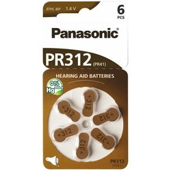 Panasonic baterija za slušni aparat PR41 6 kos.