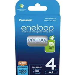 Panasonic Eneloop AA baterija / R6 2000mAh 4 vnt.