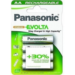 Panasonic Evolta AA akku / R6 1900mAh 4 kpl.