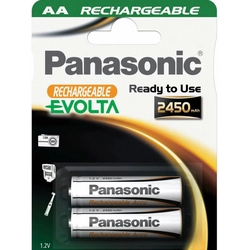 Panasonic Evolta AA akumulators / R6 2450mAh 2 gab.