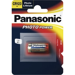 Panasonic fotobatterij CR123a 100 st.