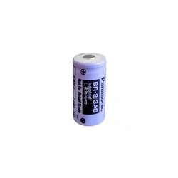 Panasonic ličio baterija BR2/3AG BR17335 17mm xh 33mm 3V 1450mA violetinė