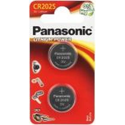 Panasonic litija jaudas akumulators CR2025 165mAh 2 gab.
