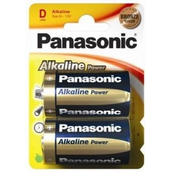 Panasonic Power D-batterij / R20 2 st.
