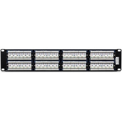 Panel de conexiones 48 puertos RJ45 UTP 19', Cat5/5e - TRENDnet TC-P48C5E