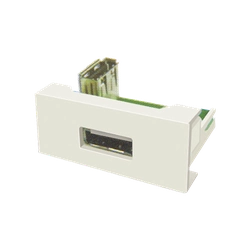 Panel echipat cu socket USB (1 modul) - DLX