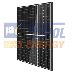 Panel Photovoltaic Module Leapton 430W sort ramme Ntype