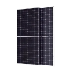 Panel solar de TAMAÑO COMPLETO SpolarPV 585W bifacial con marco gris