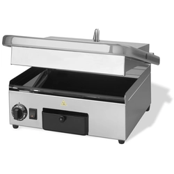 PANINI grill contact | single | glass | smooth | 410x480x210 mm | 230V | 2.1 kW