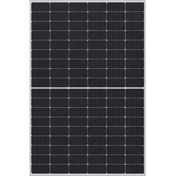 Pannello fotovoltaico SHARP 410W, tagliato a metà, cornice silver, backsheet bianco, cornice 35 mm