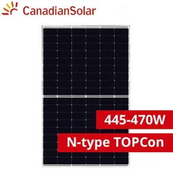 Panou fotovoltaická Canadian Solar 460W - CS6.1-54TD-460 TOPHiKu6 N-typ