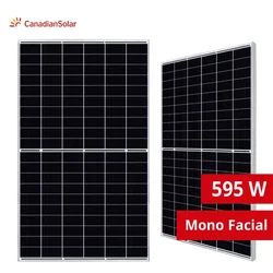 Panou fotovoltaico Canadian Solar 595W - CS7L-595MS HiKu7 Mono PERC