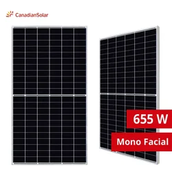Panou fotovoltaico Canadian Solar 655W - CS7N-655MS HiKu7 Mono PERC