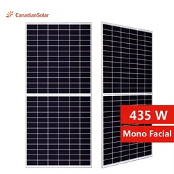 Panou fotovoltaikus Canadian Solar 435W Rama Neagra – CS6R-435T TOPHiKu6 N-típus