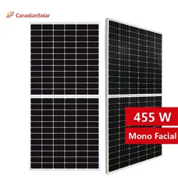 Panou photovoltaïque Canadian Solar 455W Rama Neagra - CS6L-455MS