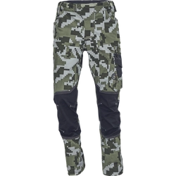 pantaloni NEURUM CAMOU olive închis 58