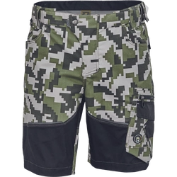 Pantaloni scurți NEURUM CAMOU olive închis 48