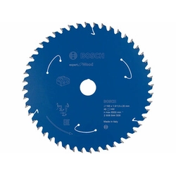 Pânză de ferăstrău circular Bosch 165 x 20 mm | numărul de dinți: 48 db | latime de taiere: 1,5 mm