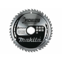 Pânză de ferăstrău circular Makita 190 x 30 mm | numărul de dinți: 45 db | latime de taiere: 1,45 mm