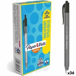 Paper Mate Inkjoy Pen 20 Části Černá 1 mm (36 Kusů)