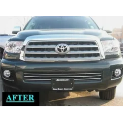 PARA TOYOTA SEQUOIA 2008-2014 - Tiras cromadas, grade cromada