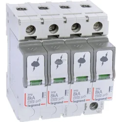 Parafoudre Legrand B+C 4P 8kA 1,3kV ON 300 Legrand 412253