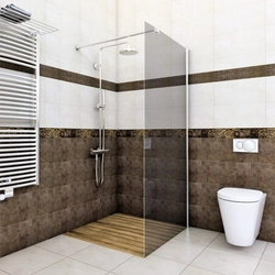 Parede de chuveiro Vertisso Noa Easy In - 100 cm - Revestimento Clean Glass