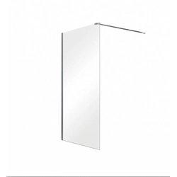 Paroi de douche Besco Aveo Walk-In 120x195 cm - 5% REMISE supplémentaire avec le code BESCO5