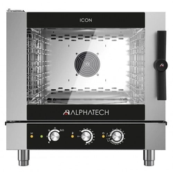 Пароконвектомат ICEM051E | 5x GN 1/1 | 5x 600x400 | Alphatech від Lainox | Ручне керування Alphatech by Lainox