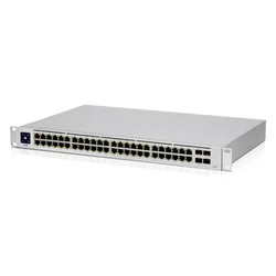 Pārslēgt 48 Gigabit PoE porti 195W 4 SFP porti Ubiquiti UniFi pārvaldība — USW-48-POE