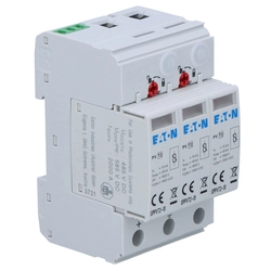 Pārsprieguma ierobežotāja tips 2 1000VDC ar signalizāciju SPPVT2-10-2+PE-AX