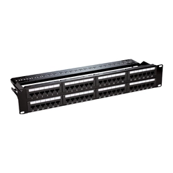 Patch Panel 2U'UTP cat6'48 portit RJ45 - ASYTECH Networking ASY-PP-UTP6-48