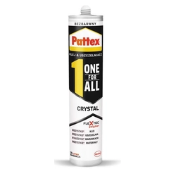 Pattex One for All Crystal colorless adhesive and sealant 290g