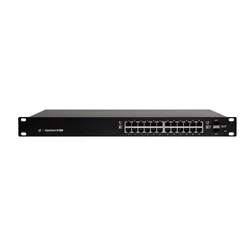 Перемикач 24 портів Gigabit Poe 250W Ubiquiti ES-24-250W