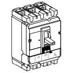 Перемикач живлення Schneider 125A 3P 36kA EasyPact CVS160 TM125D (LV516332)