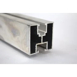 Perfil de alumínio 40x40 para parafuso hexagonal 2200mm.