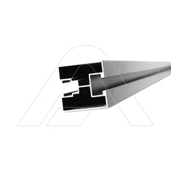 Perfil de montagem fotovoltaica 40X40 milímetros 7.00 m CANAL DE RANHURA DESLIZANTE