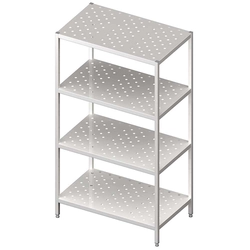 Perforated Shelves Warehouse Rack 100x60x180 Stalgast