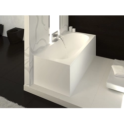 Πέτρινο μπάνιο Vispool Libero, 180x80 λευκό