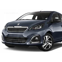 Peugeot 108 — Chrome Strips Chrome Grill Dummy Bufer Tuning