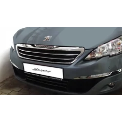 PEUGEOT 308 II CHROMleisten auf der GRILL-Attrappe Tuning