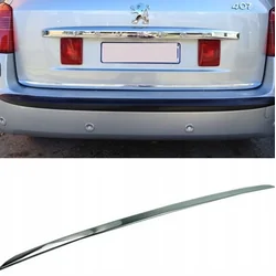 Peugeot 407 SW - CHROME STRIP Verchroomd op het luik