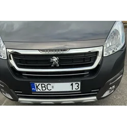 PEUGEOT PARTNER CHROME szalagok Grill lökhárító Dummy