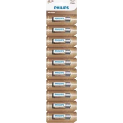 Philips PHILIPS AA BATERIE LR6 KLOUZNÉ 10SZT ALKALICKÉ