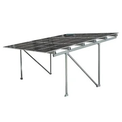 Photovoltaic carport package mobile aluminum garage 6x6 meters with adjustable height for 2 cars with accessories