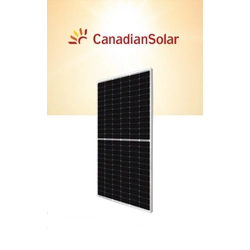 Photovoltaic module PV panel 545Wp Canadian Solar CS6W-545MS Silver frame